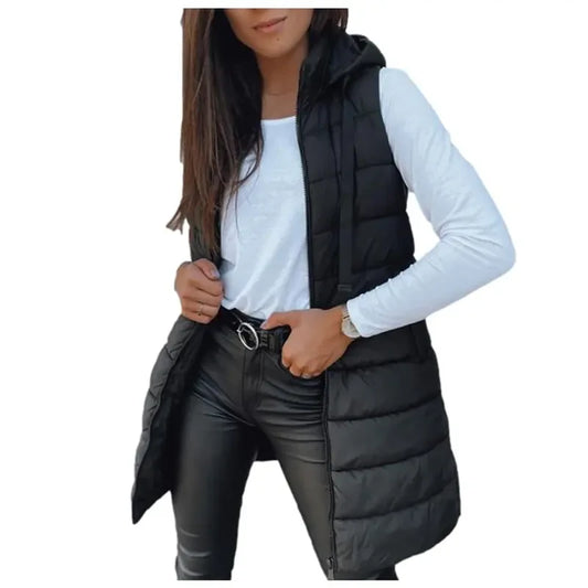 Imily Bela Women Long Puffer Vest