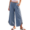 Lightweight Camouflage Denim Boyfriend Jeans