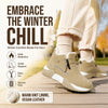 Warm Leather Casual Sneakers