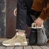 Warm Leather Casual Sneakers