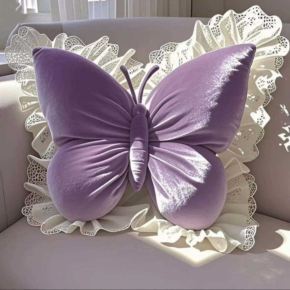 Butterfly Throw Pillow