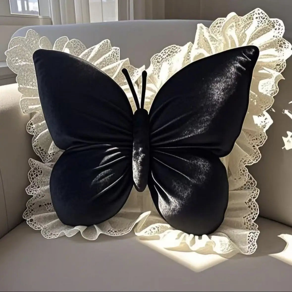 Butterfly Throw Pillow