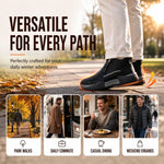 Warm Leather Casual Sneakers