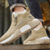Warm Leather Casual Sneakers